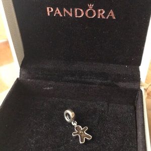 Pandora gingerbread man charm